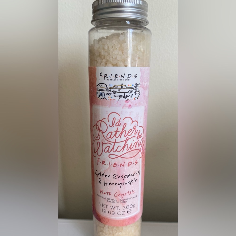 Golden Raspberry & Honeysuckle Bath Crystals